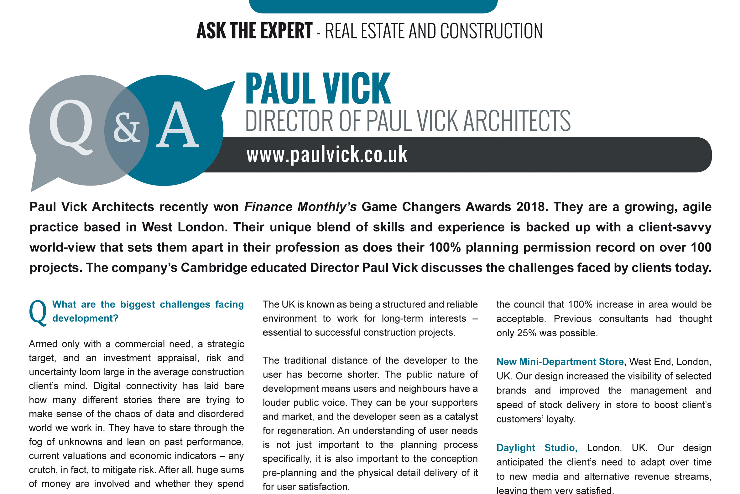 Paul Vick Architects
