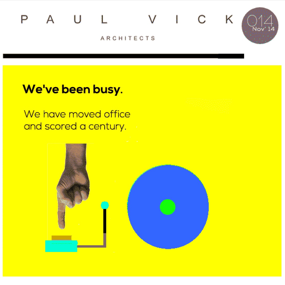 Paul Vick Newsletter