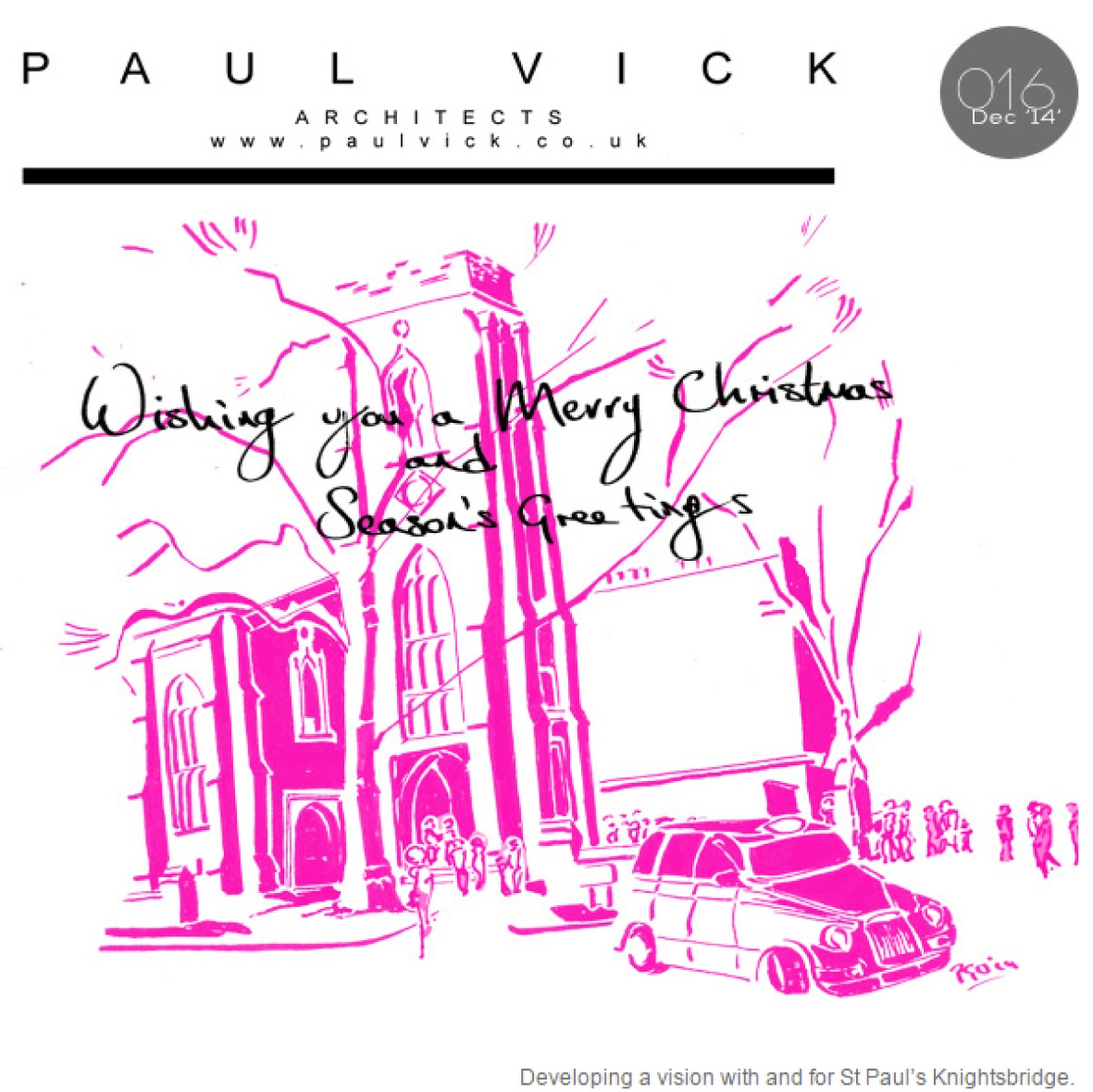 Paul Vick Newsletter