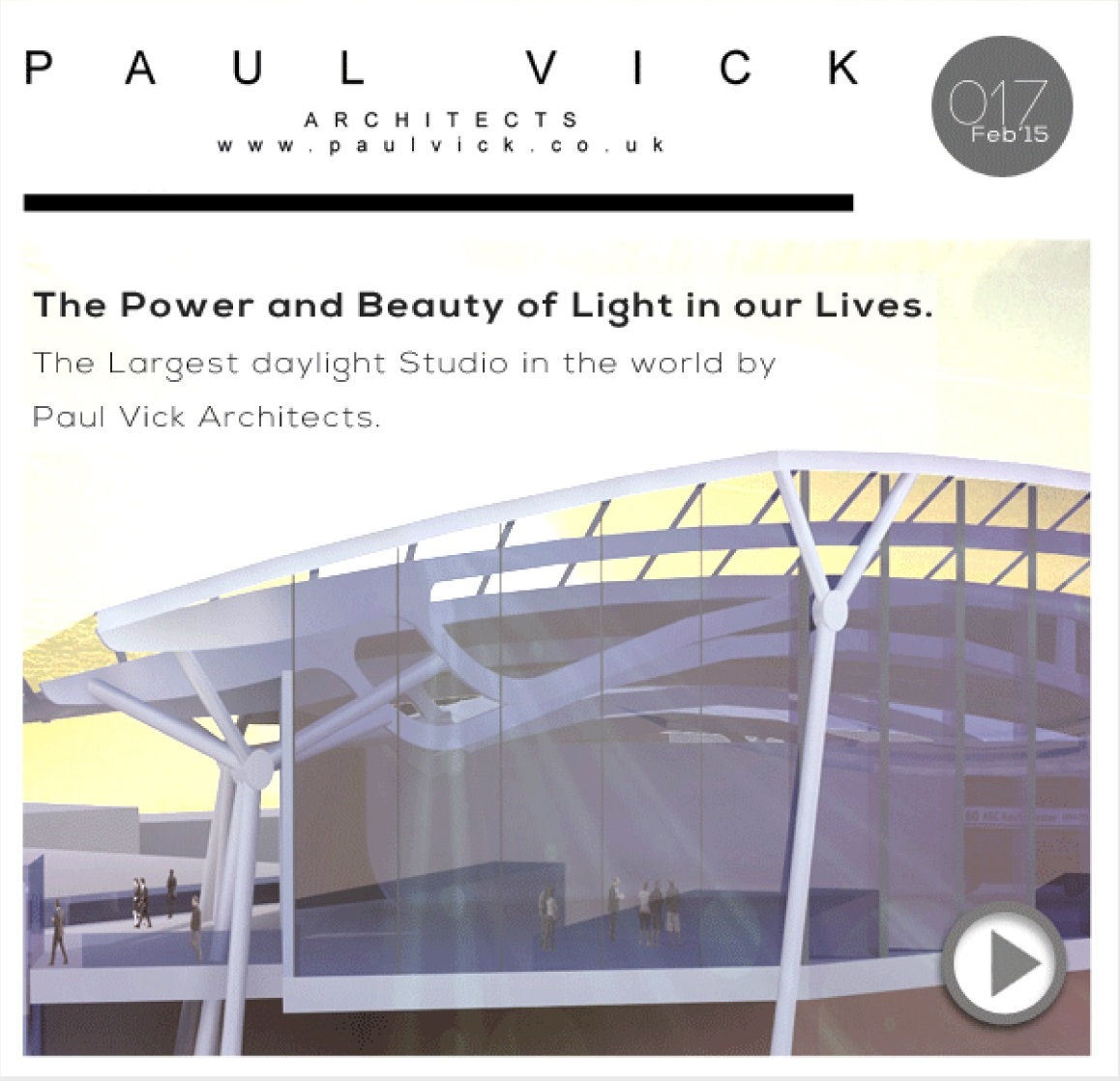 Paul Vick Newsletter