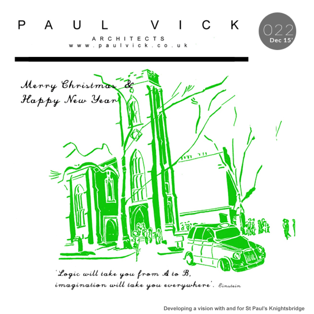 Paul Vick Newsletter