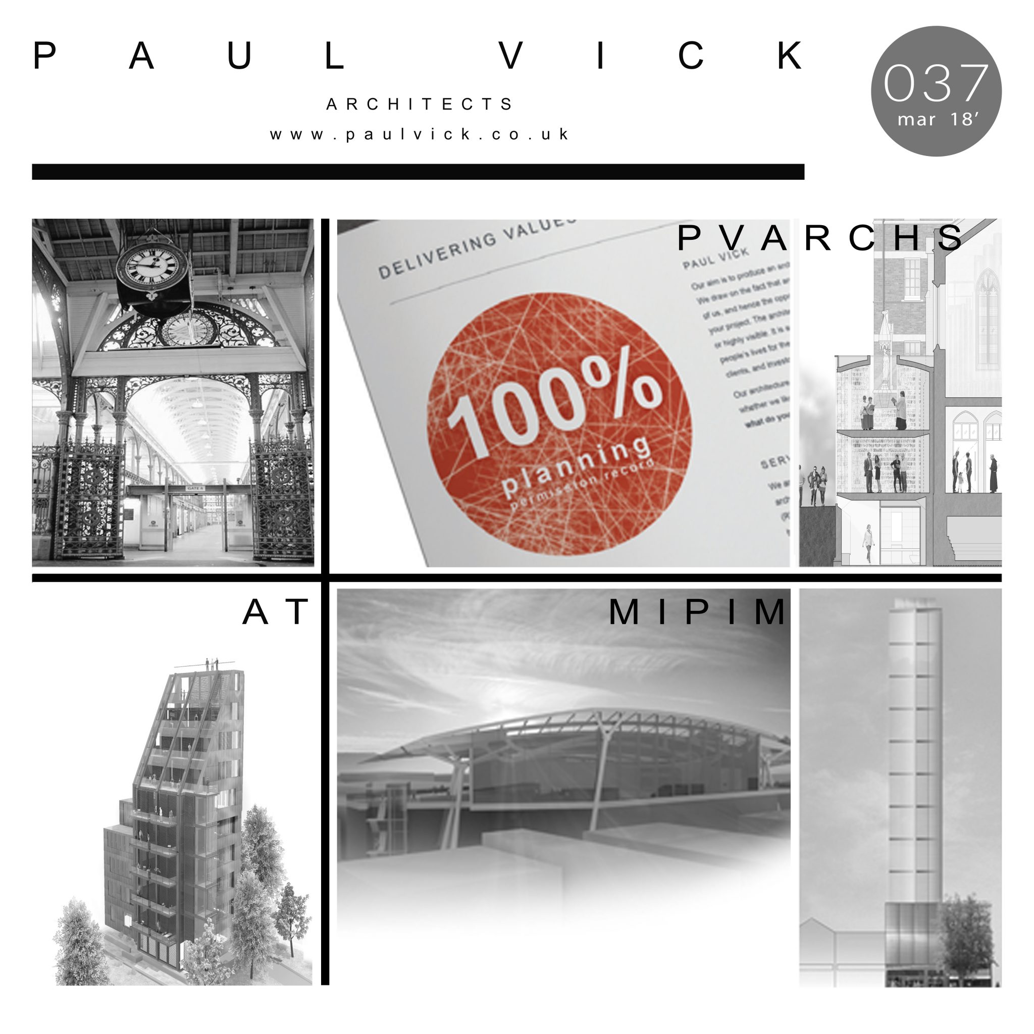 Paul Vick Newsletter