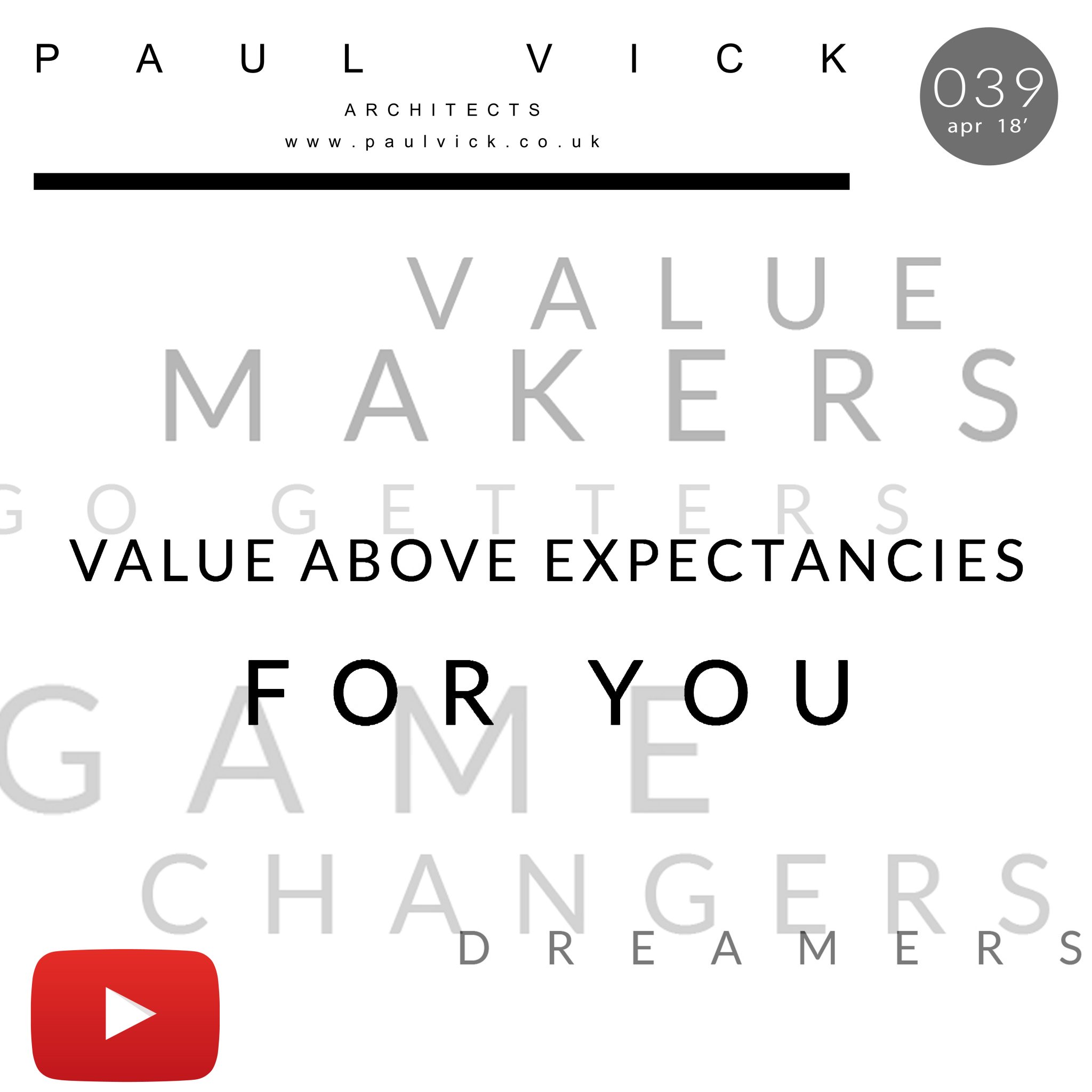 Paul Vick Newsletter