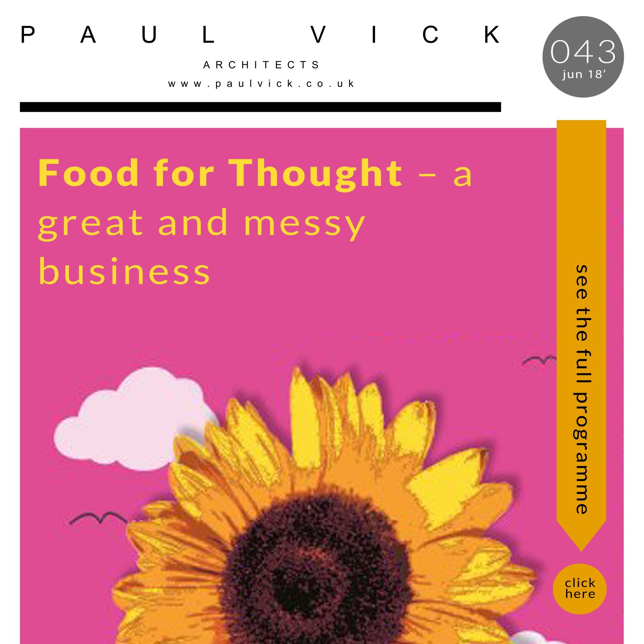 Paul Vick Newsletter