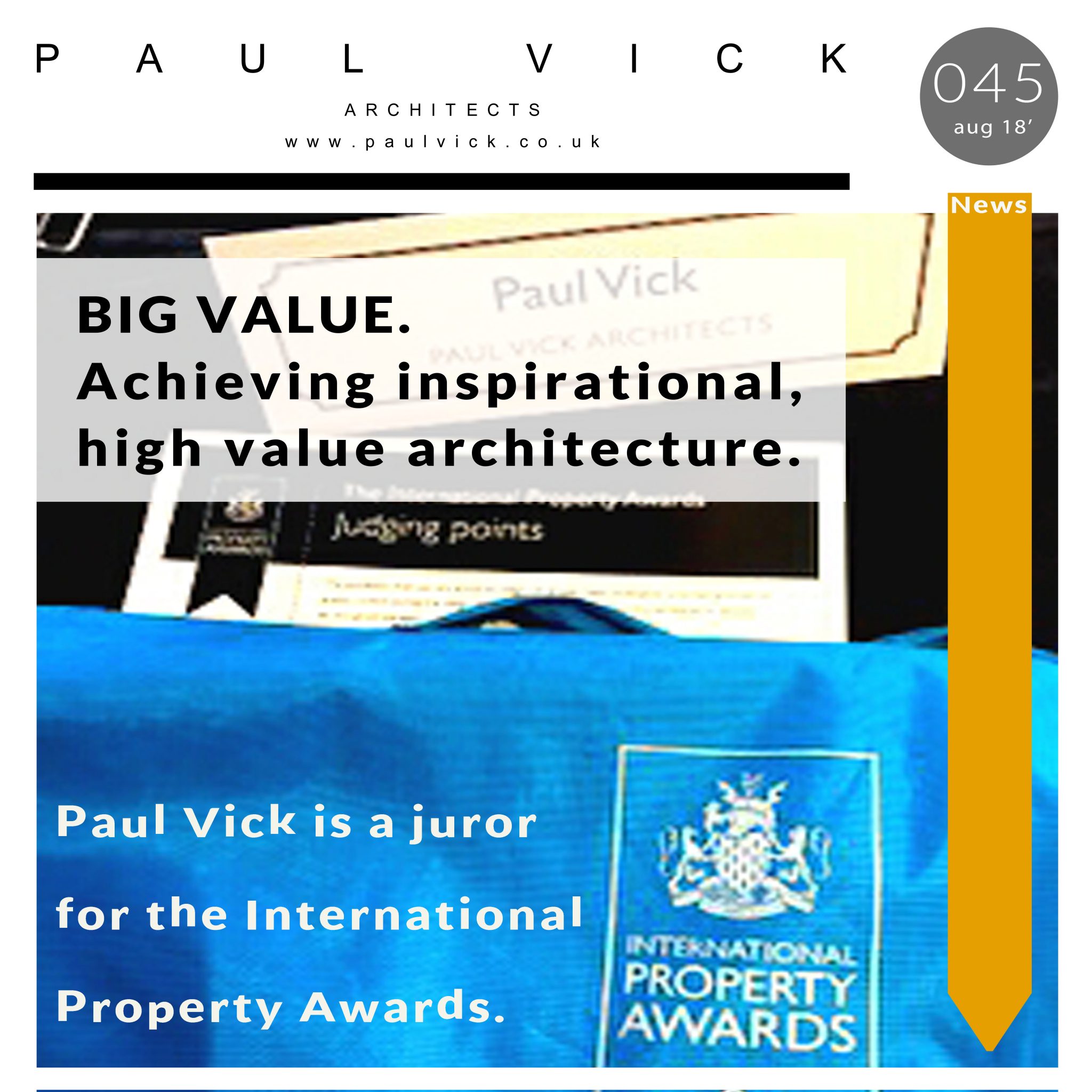 Paul Vick Newsletter